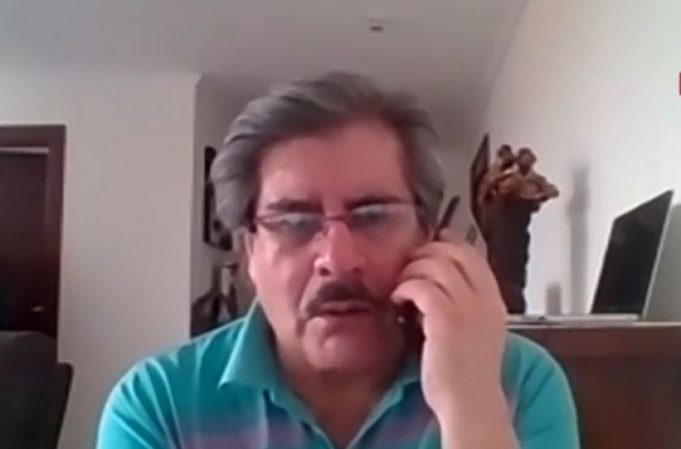 Waldo Albarracín en una entrevista anterior con Correo del Sur Radio vía zoom.