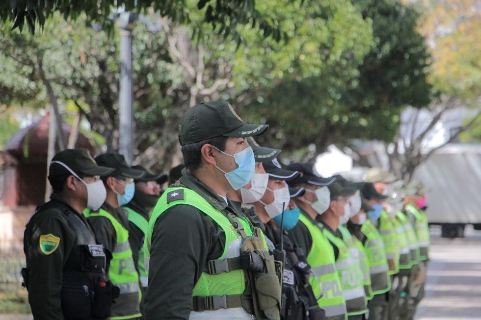 La Policía es una de las instituciones más afectadas por el coronavirus.