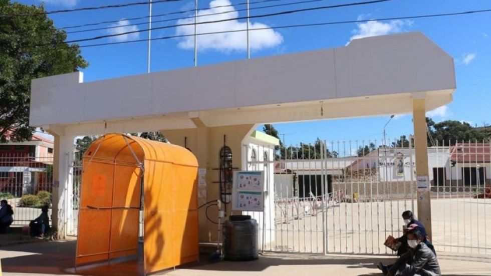 El hospital San Pedro Claver fue designado para atender la pandemia en Sucre.
