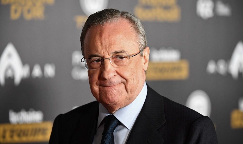 El presidente del Real Madrid, Florentino Pérez. 