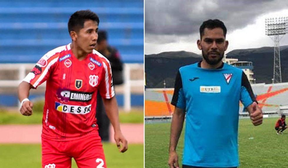 Carlos Balcera y Alejandro Bejarano, los nuevos jugadores de Independiente.
