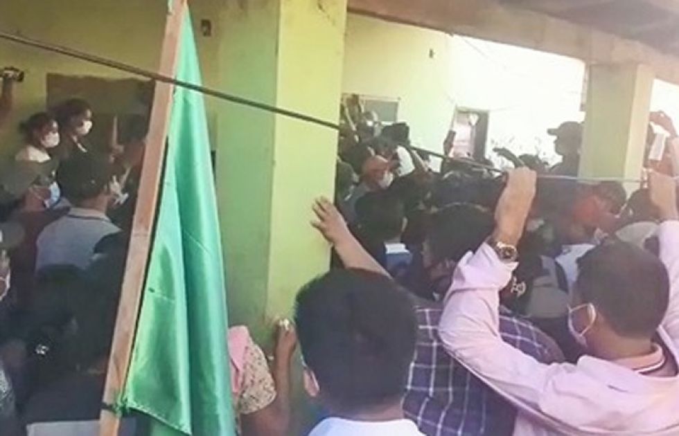 Dirigentes del Conisur intentaron tomar la sede de la Subcentral del Tipnis, en Trinidad.