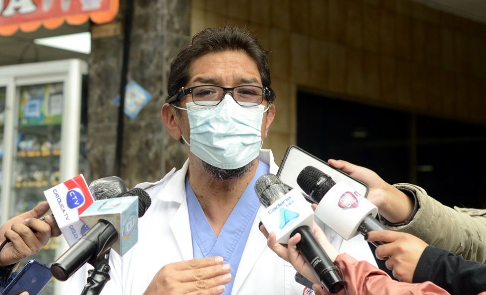 El secretario ejecutivo del Sindicato de Ramas Médicas de Salud Pública (Sirmes), Fernando Romero.