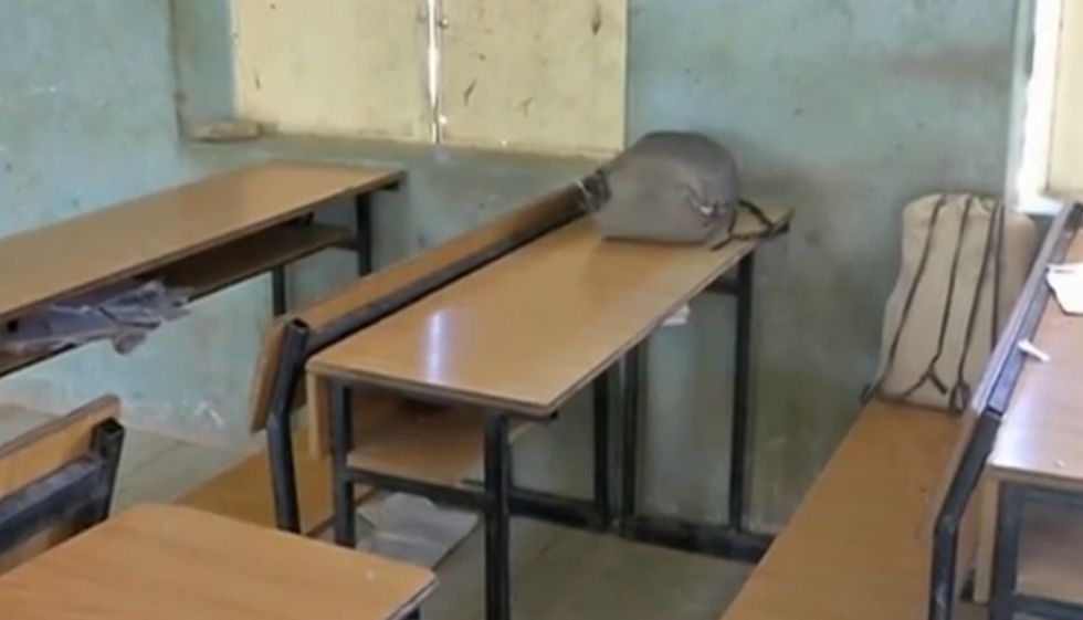 Imagen de una escuela nigeriana cuyos estudiantes también fueron secuestrados en diciembre de 2020.
