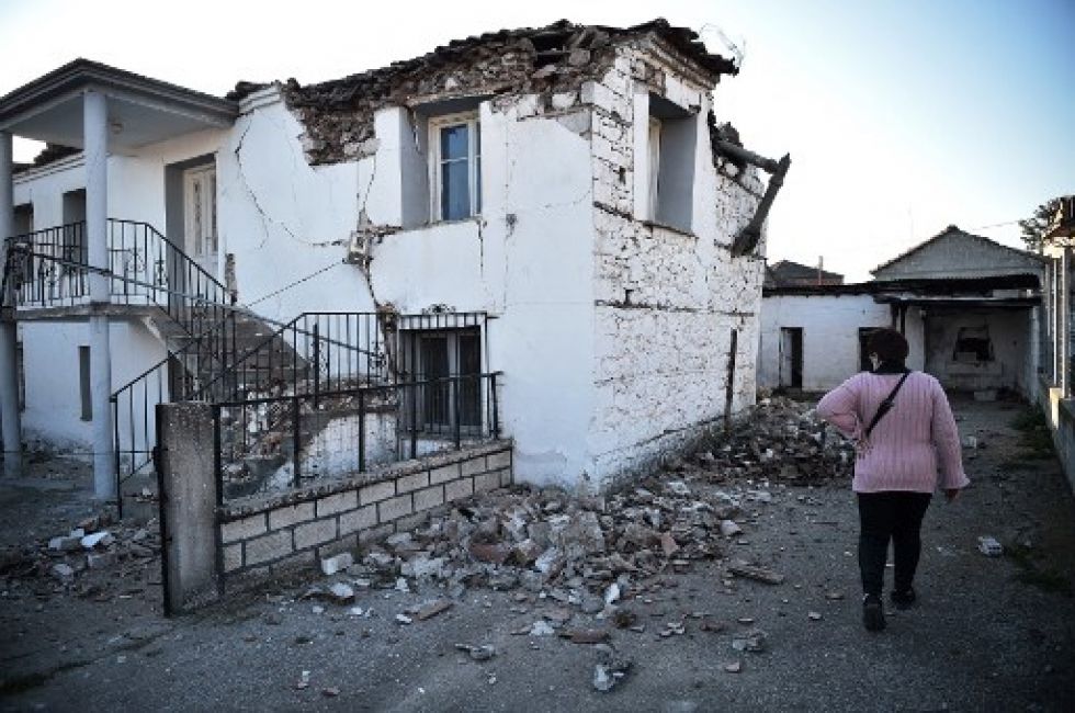 Un sismo sacudió al centro de Grecia este miércoles. SAKIS MITROLIDIS/AFP