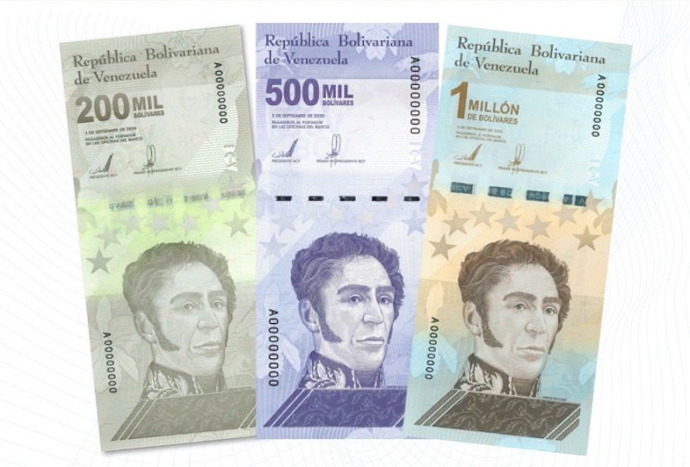 Los billetes que se incorporarán fueron presentados por el Banco Central de Venezuela.