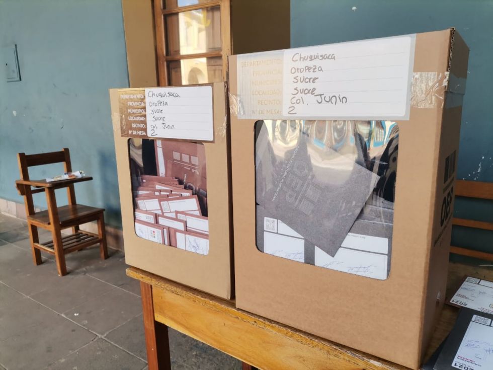 SUCRE. El domingo se eligió a gobernadores, alcaldes, asambleístas y concejales.