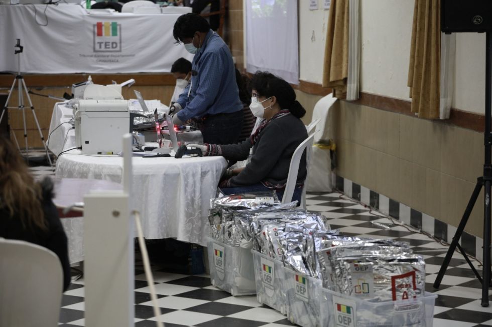 El Tribunal Electoral Departamental concluyó el escrutinio de actas de 28 municipios.