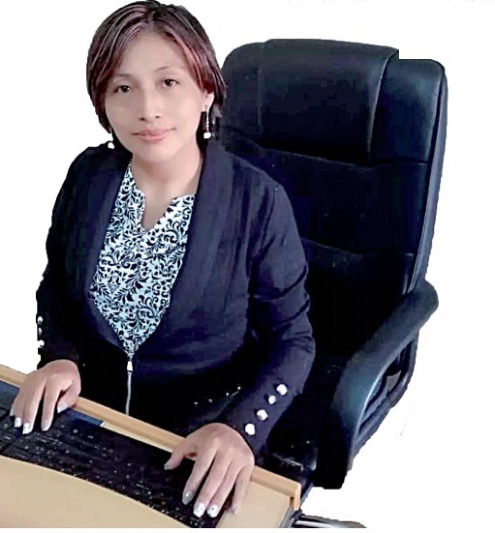 Marlene Salinas es presidenta de la Cámara de Mujeres Empresarias de Bolivia Filial Chuquisaca.