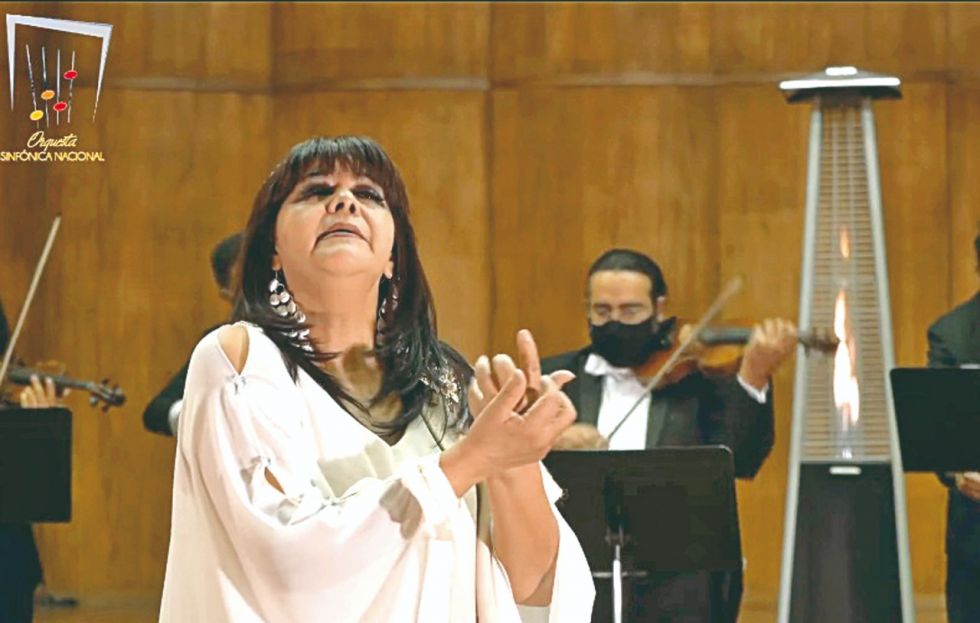 Roxana Piza, directora general ejecutiva de la Orquesta Sinfónica Nacional de Bolivia.