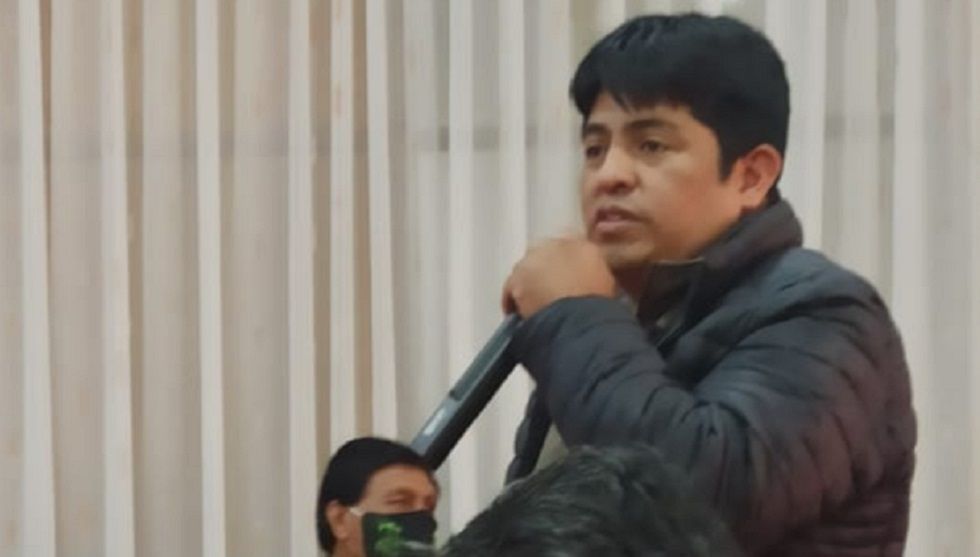 Juan Benito Sacari Bejarano, el nuevo director departamental de Educación de Chuquisaca.