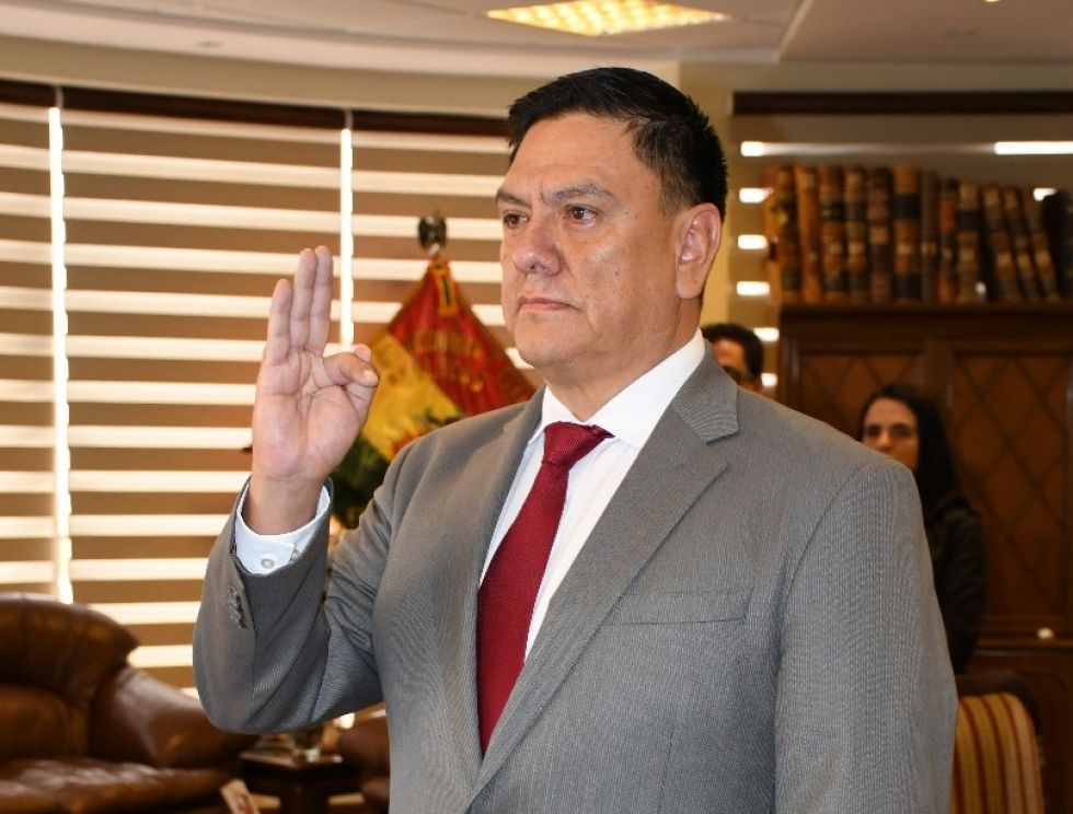 Sergio Flores Morón, exgerente general de la Gestora Pública de la Seguridad Social de Largo Plazo.