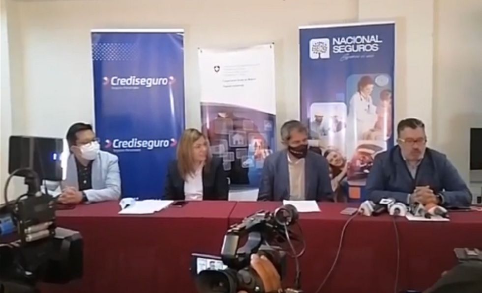 La presentación de los resultados del proyecto de seguros inclusivos. 
