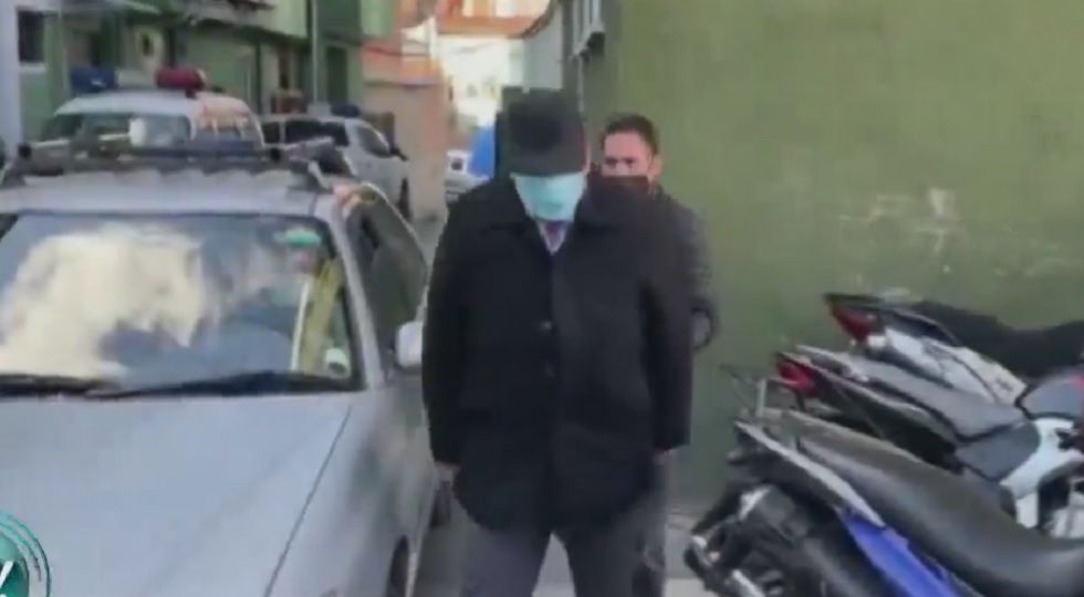 El coronel de la Policía Gustavo David de La Torre fue aprehendido en La Paz.