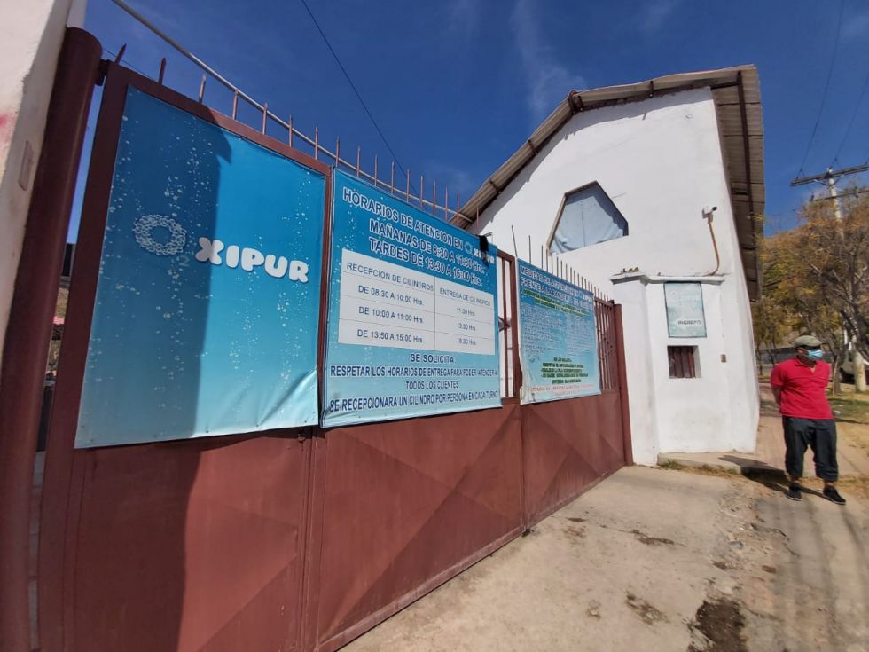 Oxipur es la empresa que produce oxígeno medicinal en el departamento.