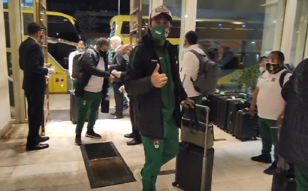 Marcelo Martins encabeza la delegación boliviana. 