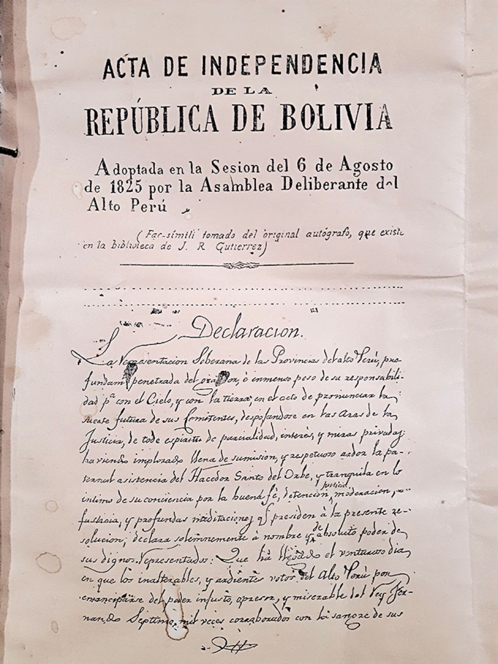 Libro copiador de Modesto Omiste.