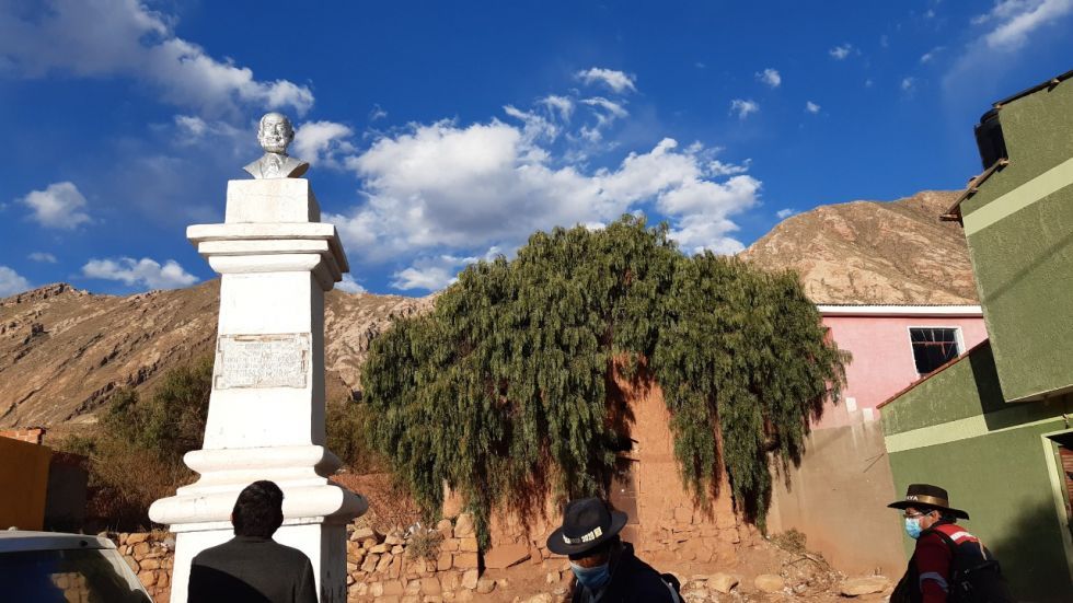 El lugar donde pudo haber ocurrido el episodio fue identificado en la inspección técnica. Le dicen 'El tambo'.