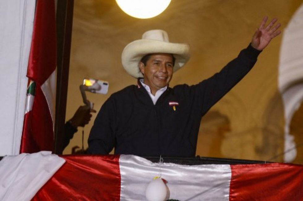 Pedro Castillo, el profesor peruano que irrumpió en la política con un discurso radical.