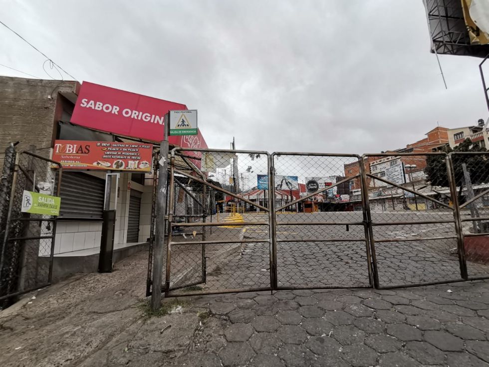 La Terminal de Buses de Sucre cerrará sus puertas a las 18:00 de este sábado.