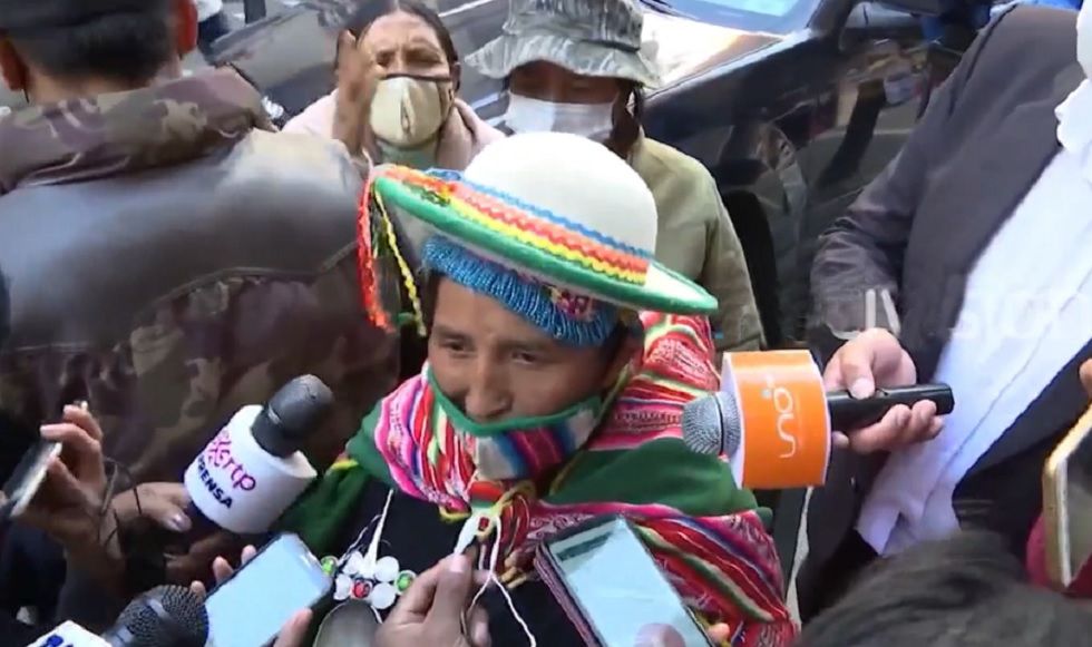 La exdiputada del MAS Lidia Patty.