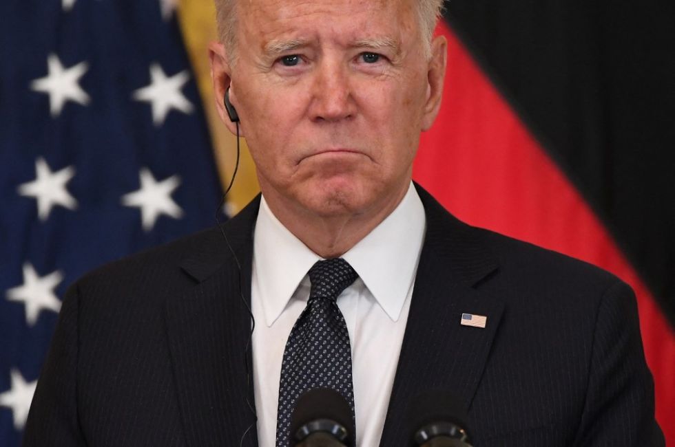 El presidente estadounidense Joe Biden, durante la conferencia de prensa que ofreció este viernes.