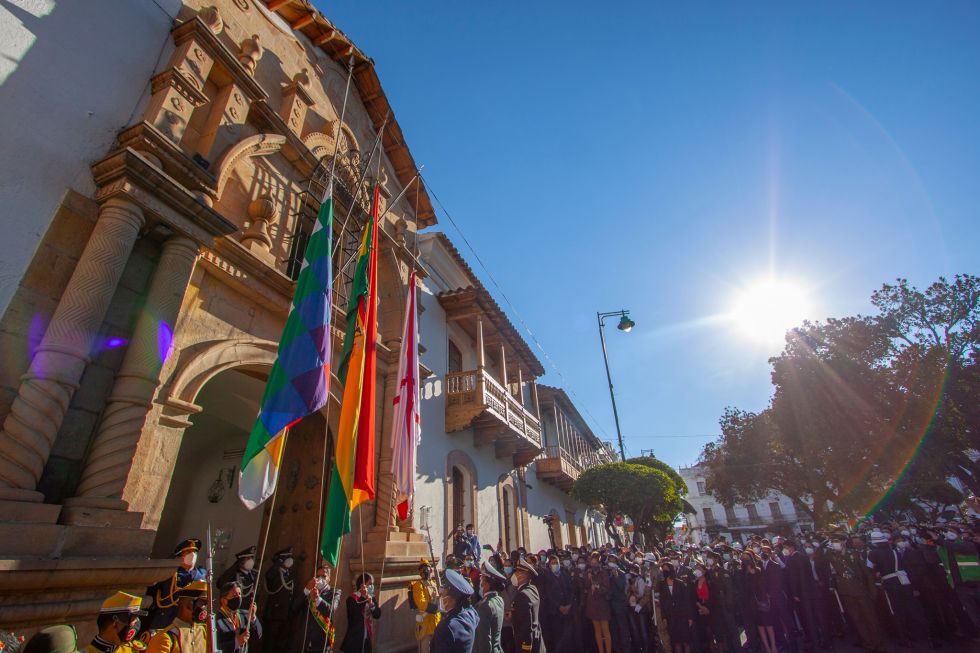 Autoridades de Sucre y Chuquisaca piden que la Casa de la Libertad sea sede de los actos por el 6 de Agosto.