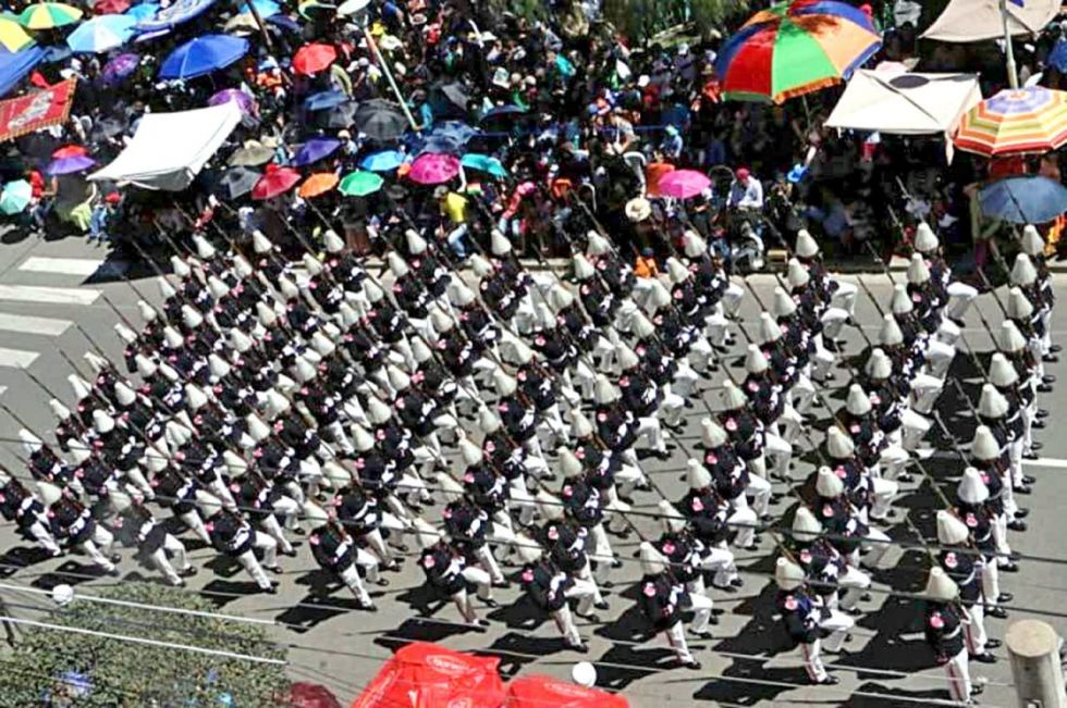 La parada militar será en Sucre, según confirmó la Alcaldía, la semana pasada.
