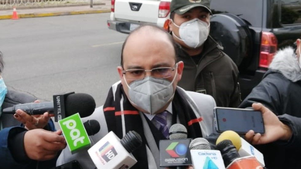 El presidente del TCP, Paul Enrique Franco, en una anterior aparición pública.