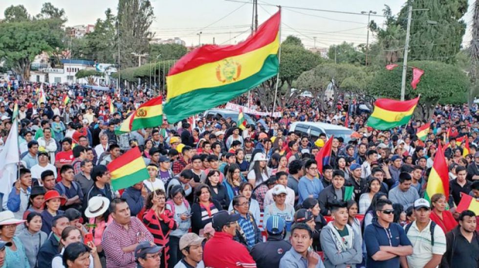 Las protestas de octubre y noviembre de 2019 fueron permanentes, incluso después de la renuncia de Evo Morales.