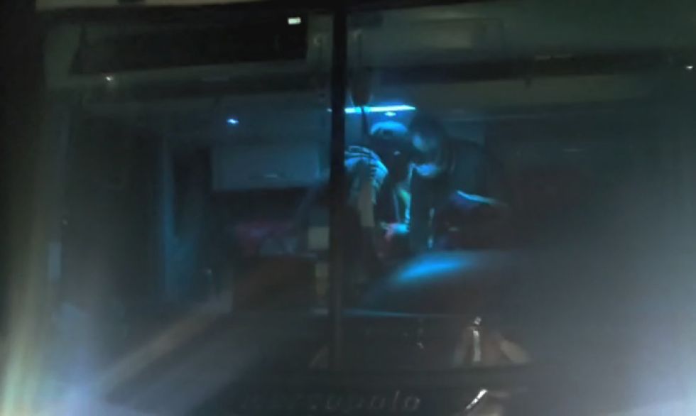 Los pasajeros frenaron el viaje porque el chofer conducía en estado de ebriedad.