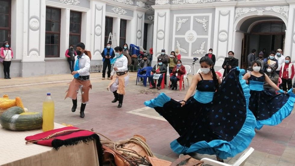 El lanzamiento de la Feria El Palmar 2021, este miércoles, en la Gobernación.