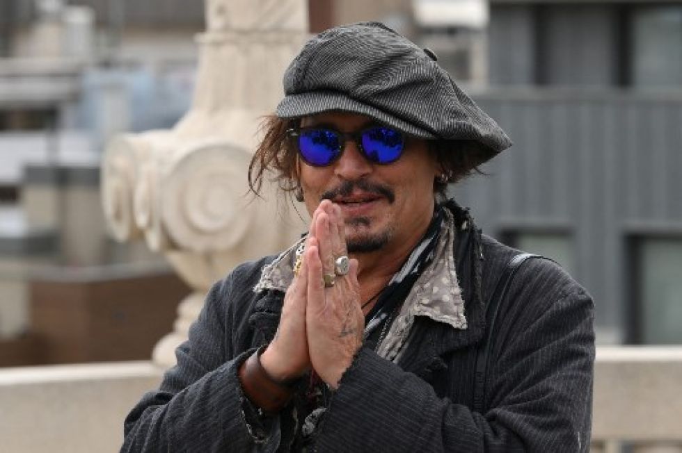 Johnny Depp se encuentra estos días en España, donde participará de la gala de los premios cinematográficos.