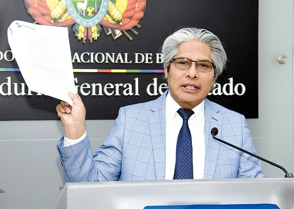 AYER. El procurador Wilfredo Chávez anunció que enviará a la OEA el informe de la Contraloría.