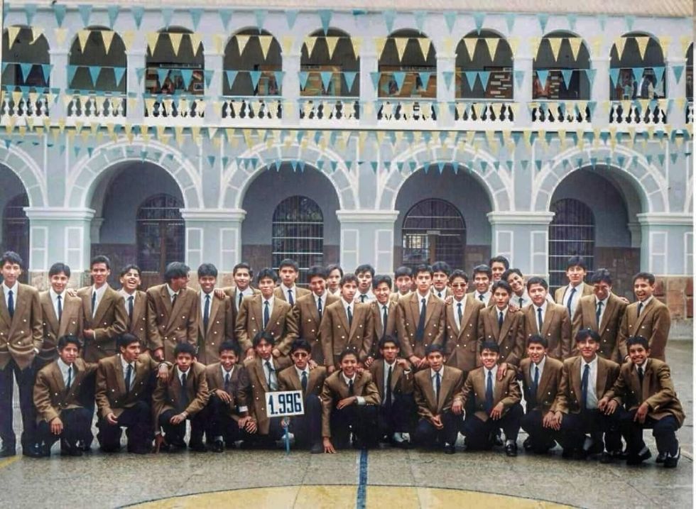 La promoción 1996, “Centenario”, del Colegio Don Bosco.