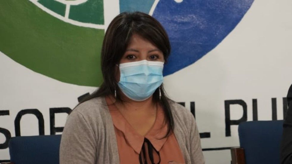 La defensora del pueblo, Nadia Cruz. 