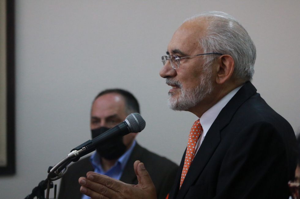 El expresidente y líder de Comunidad Ciudadana, Carlos Mesa. 