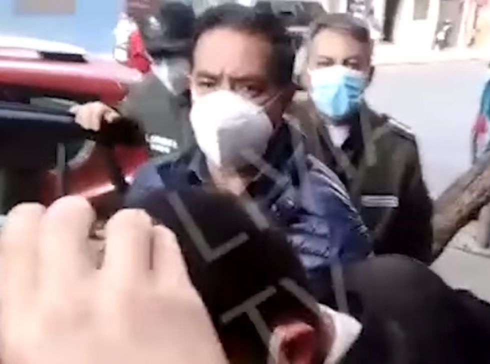 Rodolfo Montero fue ingresado al penal de San Pedro en la ciudad de La Paz.