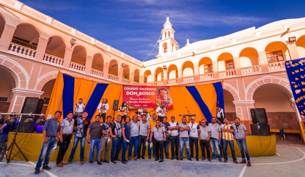 La promoción 1996, “Centenario”, del Colegio Don Bosco.