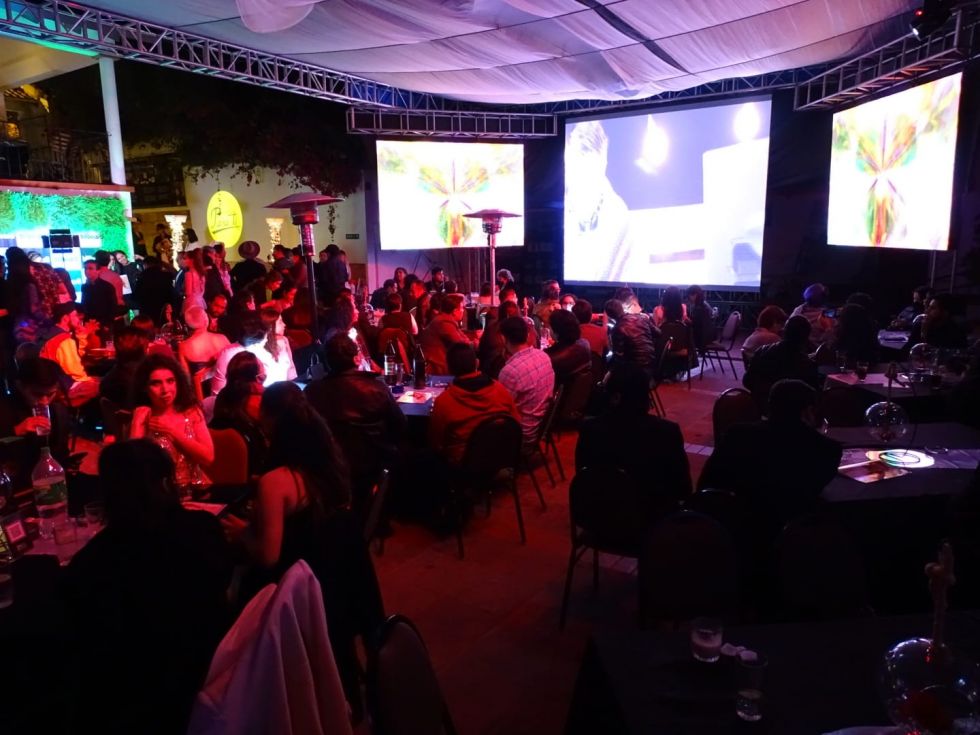 Varios músicos participaron de sesiones en vivo, ayer, en Hotel Casa Kolping Sucre.