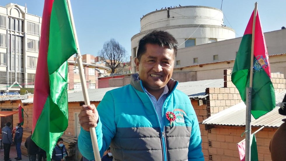 Reynaldo Olorio dejó su cargo de subalcalde del Macrodistrito Max Paredes de La Paz.