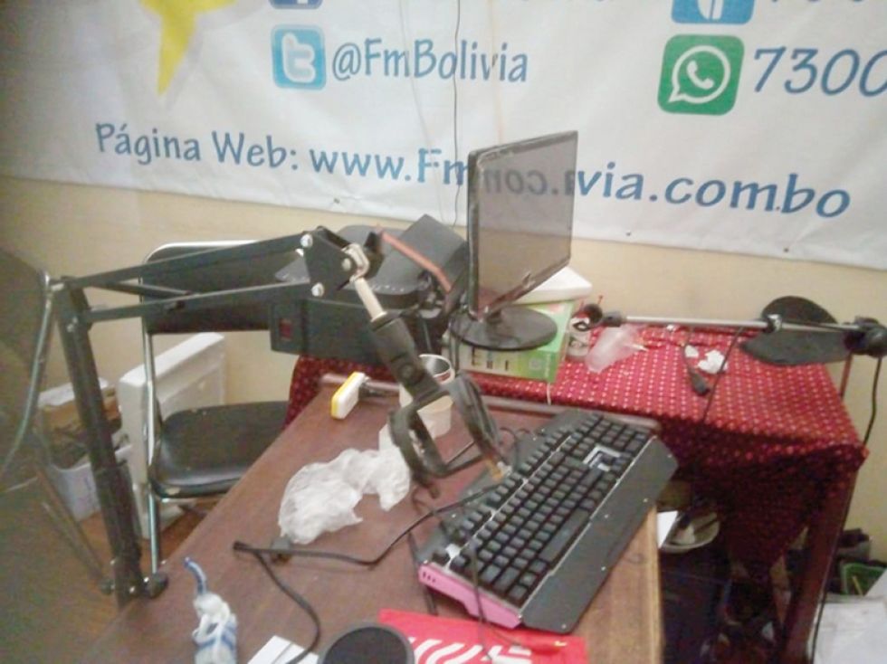 PRONUNCIAMIENTO. La Defensoría expresó su preocupación por la denuncia de Radio FmBolivia.