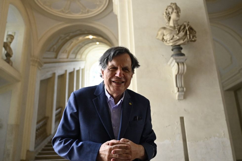 El científico italiano Giorgio Parisi, uno de los laureados con el Nobel de Física 2021.