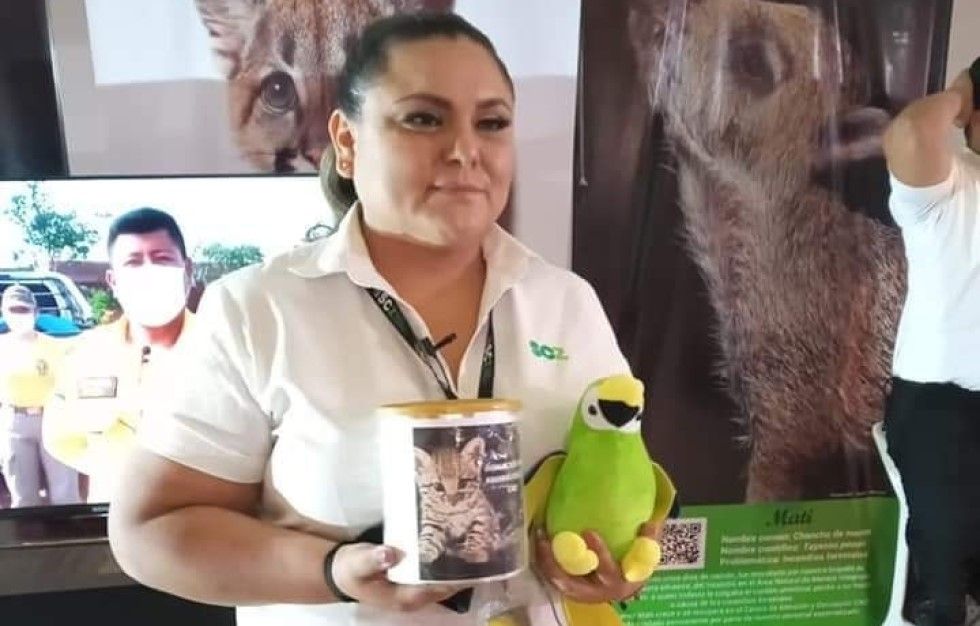 Ingrid Farell Mérida, veterinaria del Programa de Biodiversidad de la Gobernación de Santa Cruz.