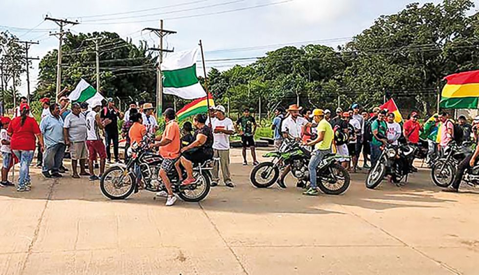 MEDIDA. Santa Cruz será el epicentro del paro cívico nacional convocado para este lunes.