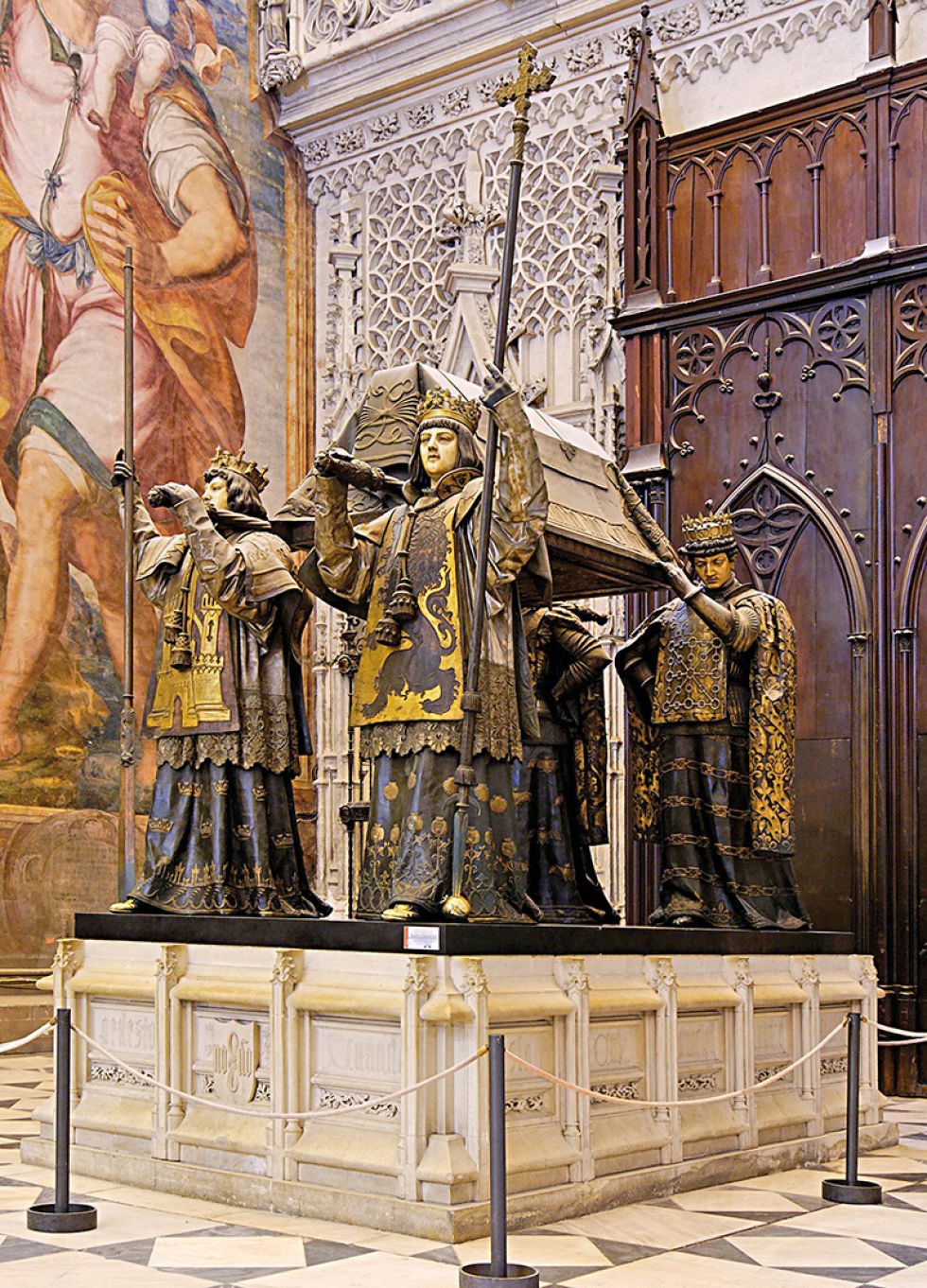 Tumba de Colon Sevilla.