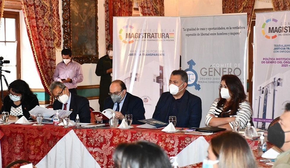La presentación de la segunda versión de la Política Institucional de Igualdad de Género del Órgano Judicial (PIIG).