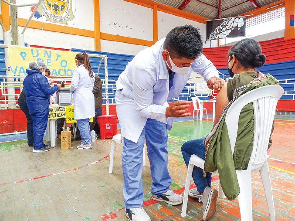 Campaña. Los adolescentes pueden acceder a la vacunación en los siete puntos habilitados en Sucre.