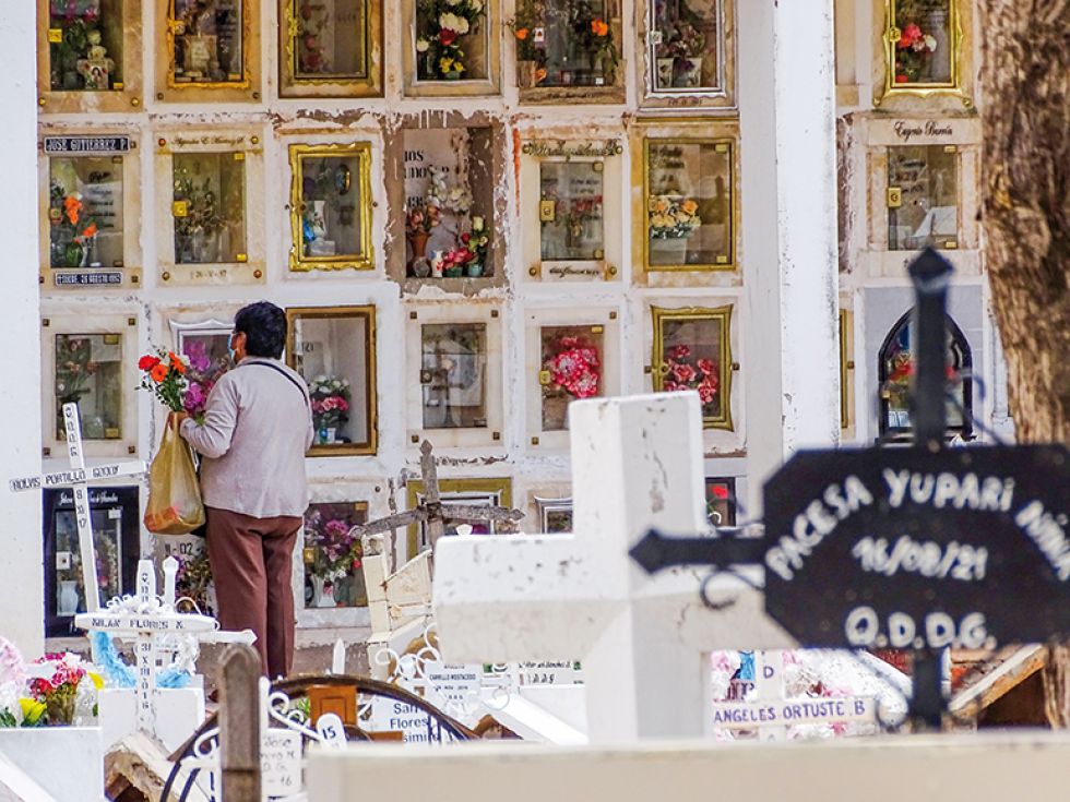 FESTIVIDAD. Habrá restricciones en Todos los Santos debido a la pandemia del covid-19.