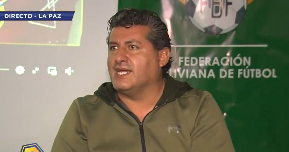 Adrián Monje, director de competiciones de la FBF., brindó una conferencia de prensa.